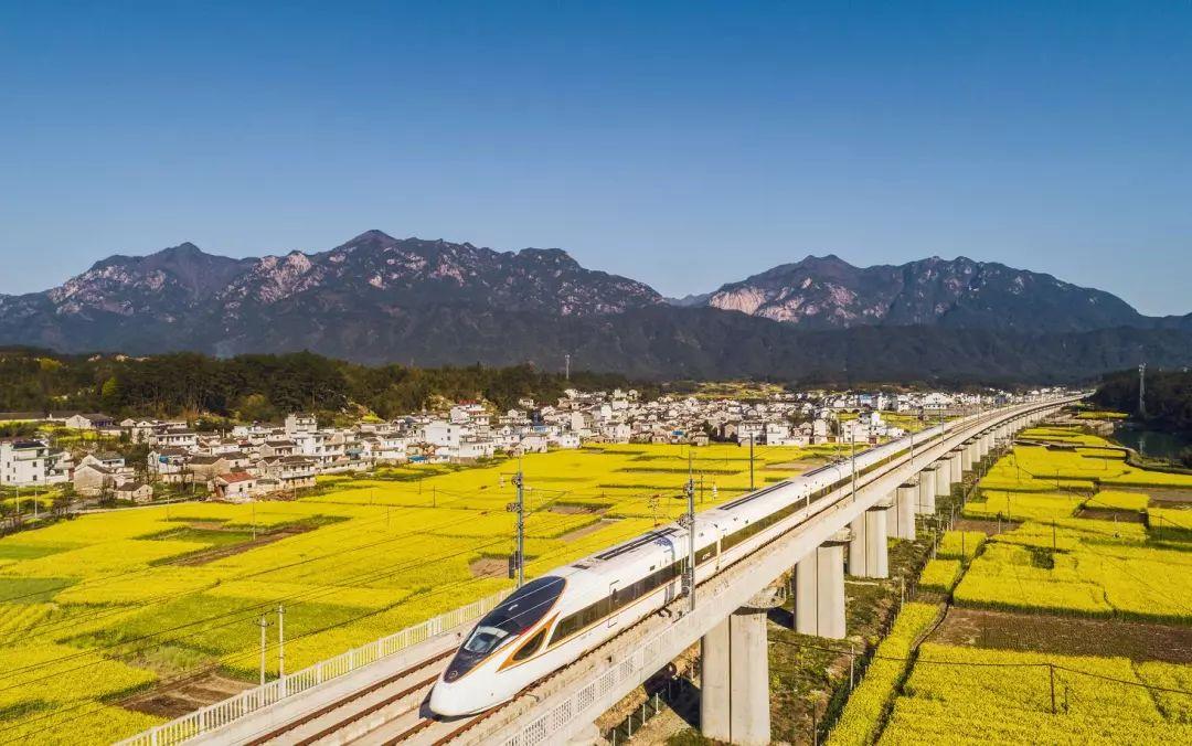 杭黃高鐵、連鹽鐵路年底開通 長三角將擁有18條高鐵線路